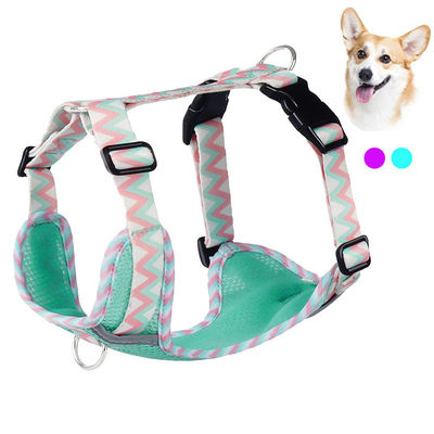 Купить 2023 Chengbei's Pet Supplies Dog Leash Vest с отражающей полосой и твердым узором Производство в сети