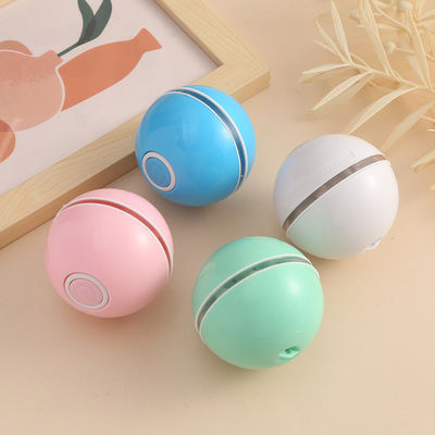 Купить Домашний кот игрушечный мяч Синий USB умный светодиодный свет перезаряжаемый интерактивный автоматический прокат Производство в сети