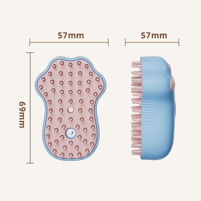 Индивидуальный логотип 0,2 фунта Щетка для удаления шерсти домашних животных с белой коробкой для использования в любое время года
