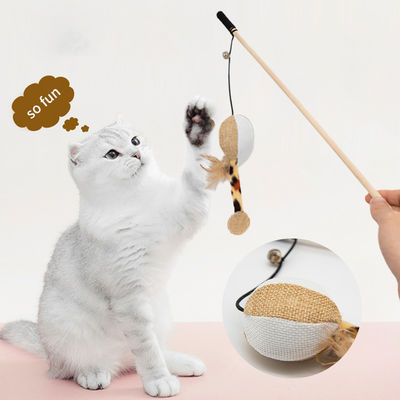 Кошачий тизер Stick Кошачие игрушки Игрушки для кошек Домашние игрушки Продукты для вашего кошачьего друга Снимок включен
